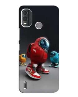 Чохол для Nokia G11 Plus з картинкою «Among Us — 3D стиль»