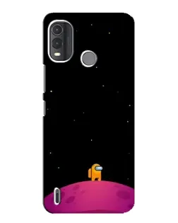 Чохол для Nokia G11 Plus з картинкою «Самотній герой на планеті»