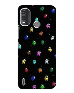 Чохол для Nokia G11 Plus з картинкою «Екіпаж Among Us»