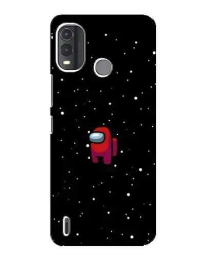 Чехол для Nokia G11 Plus с картинкой «Красный Among Us»