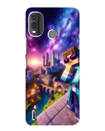 Чохол для Nokia G11 Plus з картинкою «Стів та космос» Чохол для Nokia G11 Plus з картинкою «Стів та космос»