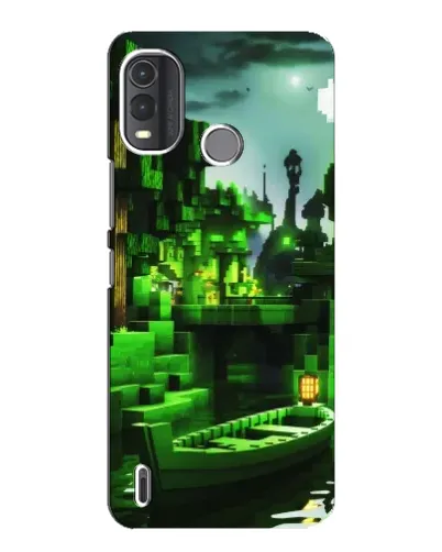Чохол для Nokia G11 Plus з картинкою «Minecraft лісовий пейзаж» Чохол для Nokia G11 Plus з картинкою «Minecraft лісовий пейзаж»