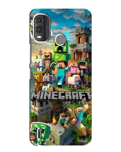 Чохол для Nokia G11 Plus з картинкою «Замок Minecraft» Чохол для Nokia G11 Plus з картинкою «Замок Minecraft»