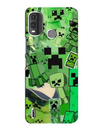 Чохол для Nokia G11 Plus з картинкою «Кріпери Minecraft» Чохол для Nokia G11 Plus з картинкою «Кріпери Minecraft»