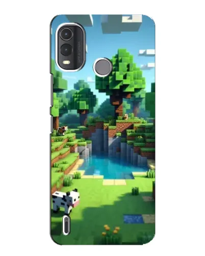 Чохол для Nokia G11 Plus з картинкою «Minecraft літній день» Чохол для Nokia G11 Plus з картинкою «Minecraft літній день»