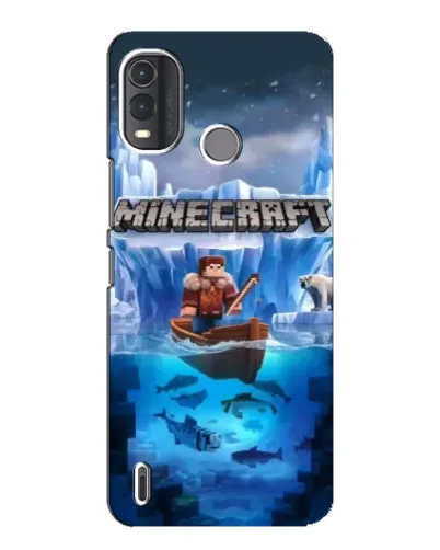Чохол для Nokia G11 Plus з картинкою «Minecraft льодянийсвіт» Чохол для Nokia G11 Plus з картинкою «Minecraft льодянийсвіт»