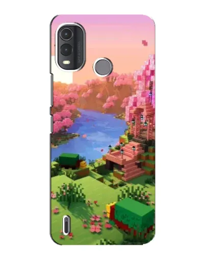 Чохол для Nokia G11 Plus з картинкою «Рожеве дерево Minecraft» Чохол для Nokia G11 Plus з картинкою «Рожеве дерево Minecraft»