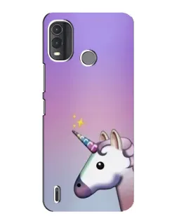 Чехол для Nokia G11 Plus с картинкой «Единорог градиент» Чехол для Nokia G11 Plus с картинкой «Единорог градиент»