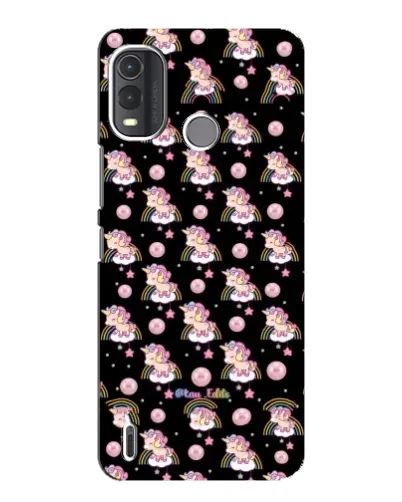 Чехол для Nokia G11 Plus с картинкой «Magic Unicorn паттерн»
