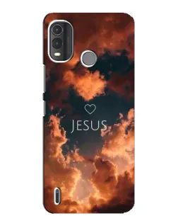 Чехол для Nokia G11 Plus с картинкой «Сияние Имени Jesus»