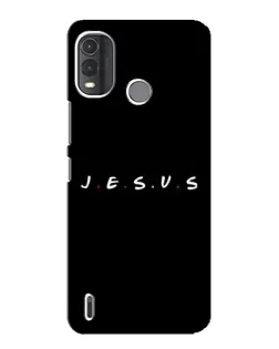Чехол для Nokia G11 Plus с картинкой «Точки веры J.E.S.U.S.»