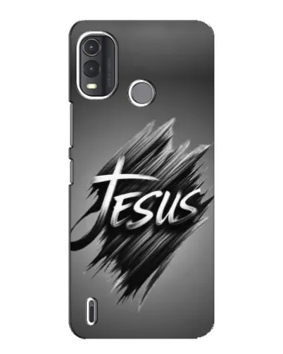 Чехол для Nokia G11 Plus с картинкой «Надпись Jesus Graffiti»
