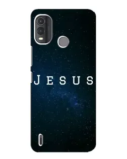 Чехол для Nokia G11 Plus с картинкой «Звездное небо Jesus»