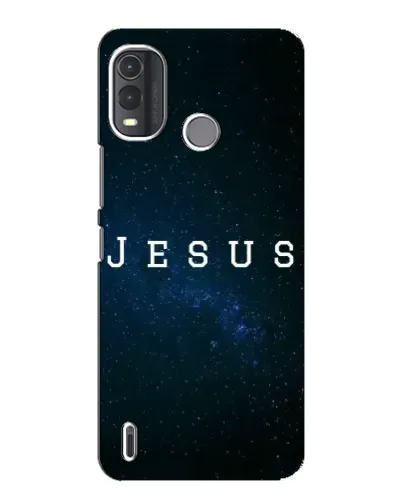 Чехол для Nokia G11 Plus с картинкой «Звездное небо Jesus»