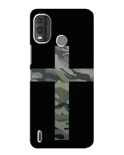 Чехол для Nokia G11 Plus с картинкой «Милитари Крест»