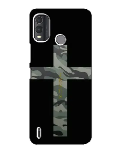 Чехол для Nokia G11 Plus с картинкой «Милитари Крест»