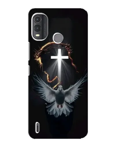 Чехол для Nokia G11 Plus с картинкой «Голубь и Свет»