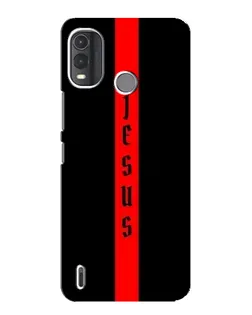 Чехол для Nokia G11 Plus с картинкой «Красная линия веры»