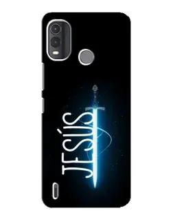 Чехол для Nokia G11 Plus с картинкой «Меч Духа Jesus»