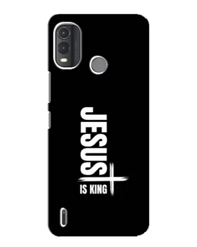 Чехол для Nokia G11 Plus с картинкой «Вертикаль веры Jesus»