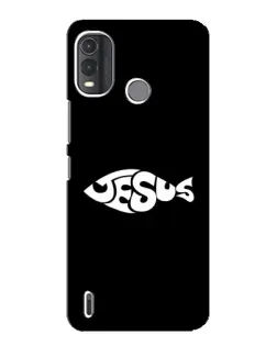 Чехол для Nokia G11 Plus с картинкой «Рыба Jesus»