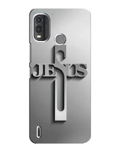 Чохол для Nokia G11 Plus з картинкою «Металевий хрест Jesus» Чохол для Nokia G11 Plus з картинкою «Металевий хрест Jesus»