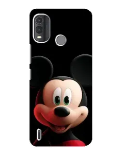 Чехол для Nokia G11 Plus с картинкой «Улыбающийся Микки Маус»