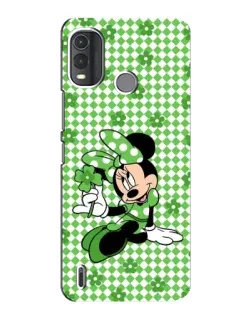 Чехол для Nokia G11 Plus с картинкой «Mickey в клетку»