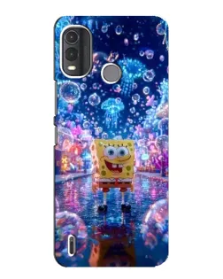 Чехол для Nokia G11 Plus с картинкой «Неоновый океан»