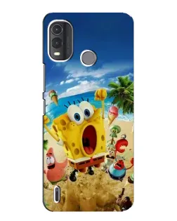 Чехол для Nokia G11 Plus с картинкой «Развлечения на пляже»