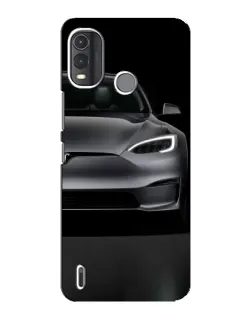 Чехол для Nokia G11 Plus с картинкой «Tesla Model S Look»