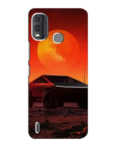Чехол для Nokia G11 Plus с картинкой «Cybertruck на Марсе» Чехол для Nokia G11 Plus с картинкой «Cybertruck на Марсе»