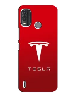 Чехол для Nokia G11 Plus с картинкой «Tesla Red Classic»