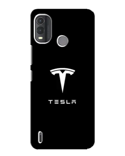 Чехол для Nokia G11 Plus с картинкой «Tesla White Logo» Чехол для Nokia G11 Plus с картинкой «Tesla White Logo»
