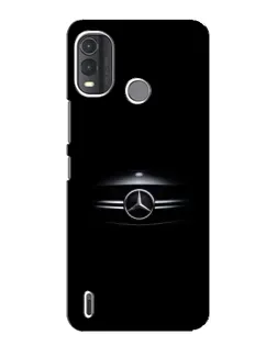 Чехол для Nokia G11 Plus с картинкой «Mercedes — абстрактные линии»