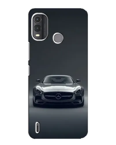 Чехол для Nokia G11 Plus с картинкой «Mercedes на черном» Чехол для Nokia G11 Plus с картинкой «Mercedes на черном»