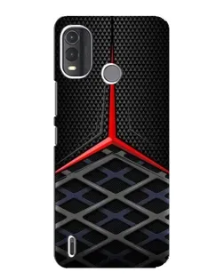 Чехол для Nokia G11 Plus с картинкой «Mercedes Carbon Grid»