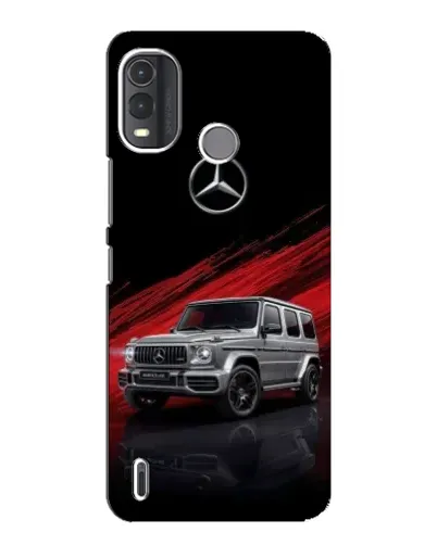 Чехол для Nokia G11 Plus с картинкой «Mercedes G-Class красный» Чехол для Nokia G11 Plus с картинкой «Mercedes G-Class красный»