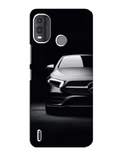 Чехол для Nokia G11 Plus с картинкой «Свет фар Mercedes»