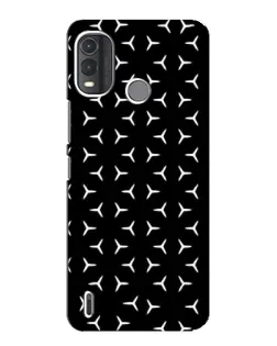 Чехол для Nokia G11 Plus с картинкой «Mercedes паттерн звезд»