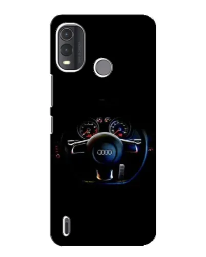 Чехол для Nokia G11 Plus с картинкой «Салон Audi — руль» Чехол для Nokia G11 Plus с картинкой «Салон Audi — руль»