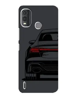Чехол для Nokia G11 Plus с картинкой «Задняя часть Audi — арт»