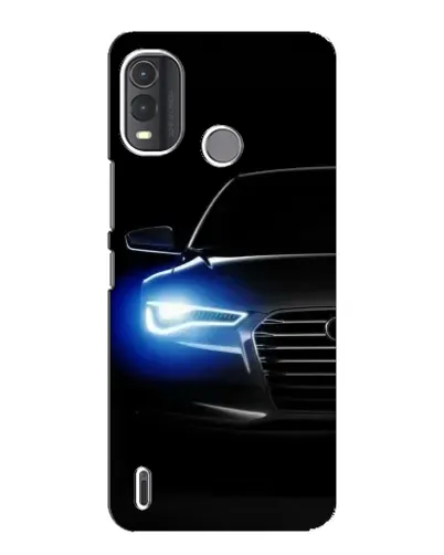 Чехол для Nokia G11 Plus с картинкой «Неоновый взгляд Audi» Чехол для Nokia G11 Plus с картинкой «Неоновый взгляд Audi»