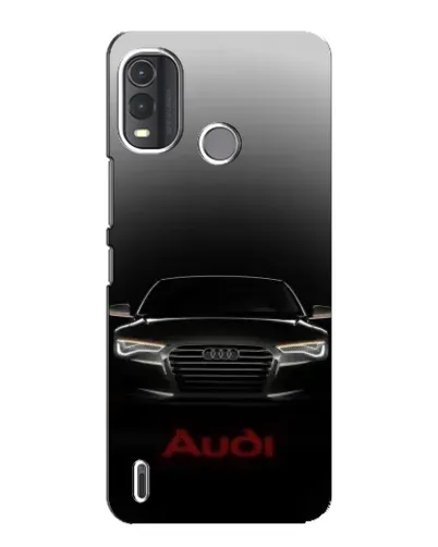 Чехол для Nokia G11 Plus с картинкой «Audi — градиентный контур» Чехол для Nokia G11 Plus с картинкой «Audi — градиентный контур»