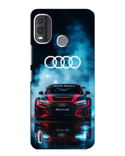 Чехол для Nokia G11 Plus с картинкой «Audi Sport — неон» Чехол для Nokia G11 Plus с картинкой «Audi Sport — неон»