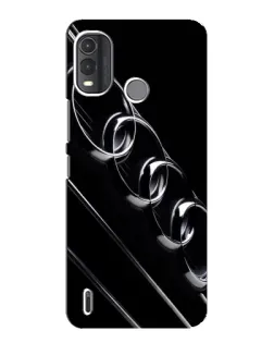 Чехол для Nokia G11 Plus с картинкой «Audi — абстрактные кольца»
