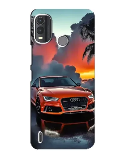 Чехол для Nokia G11 Plus с картинкой «Audi — закат» Чехол для Nokia G11 Plus с картинкой «Audi — закат»