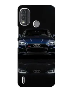 Чехол для Nokia G11 Plus с картинкой «Audi — ночное отражение»