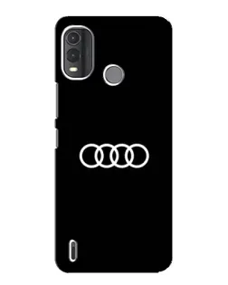 Чехол для Nokia G11 Plus с картинкой «Audi White Logo»