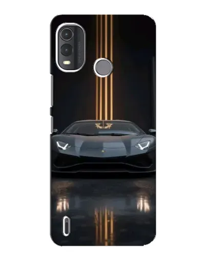 Чехол для Nokia G11 Plus с картинкой «Lamborghini золотые линии» Чехол для Nokia G11 Plus с картинкой «Lamborghini золотые линии»